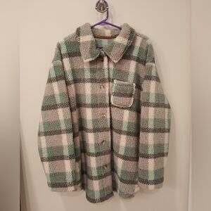 Koolaburra brushed back Sherpa shacket